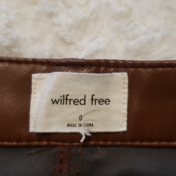 Wilfred Free Charm Pant High-waisted Vegan Leather - Picture 2 of 5
